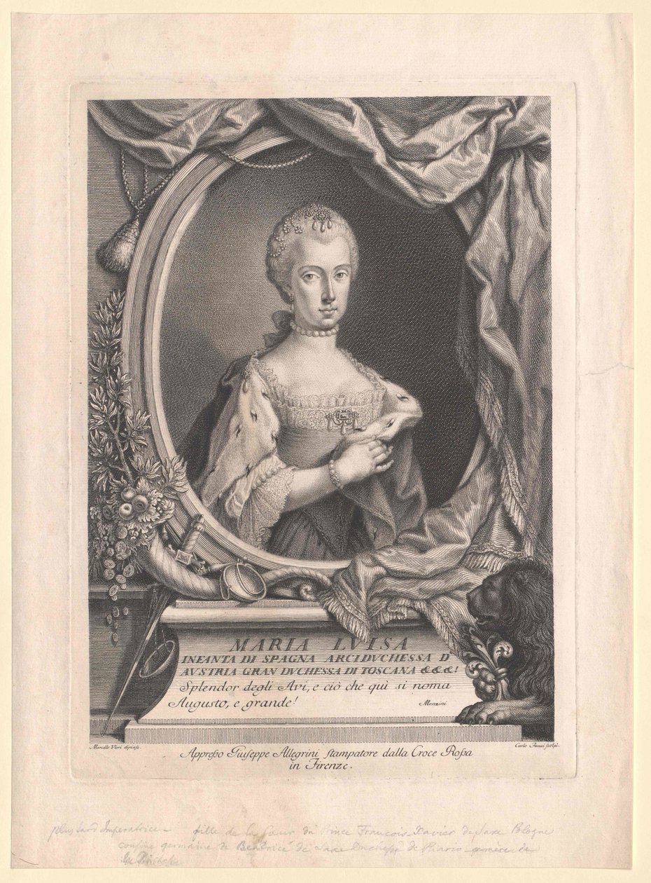 Infanta Maria Luisa of Spain by Artist Unknown