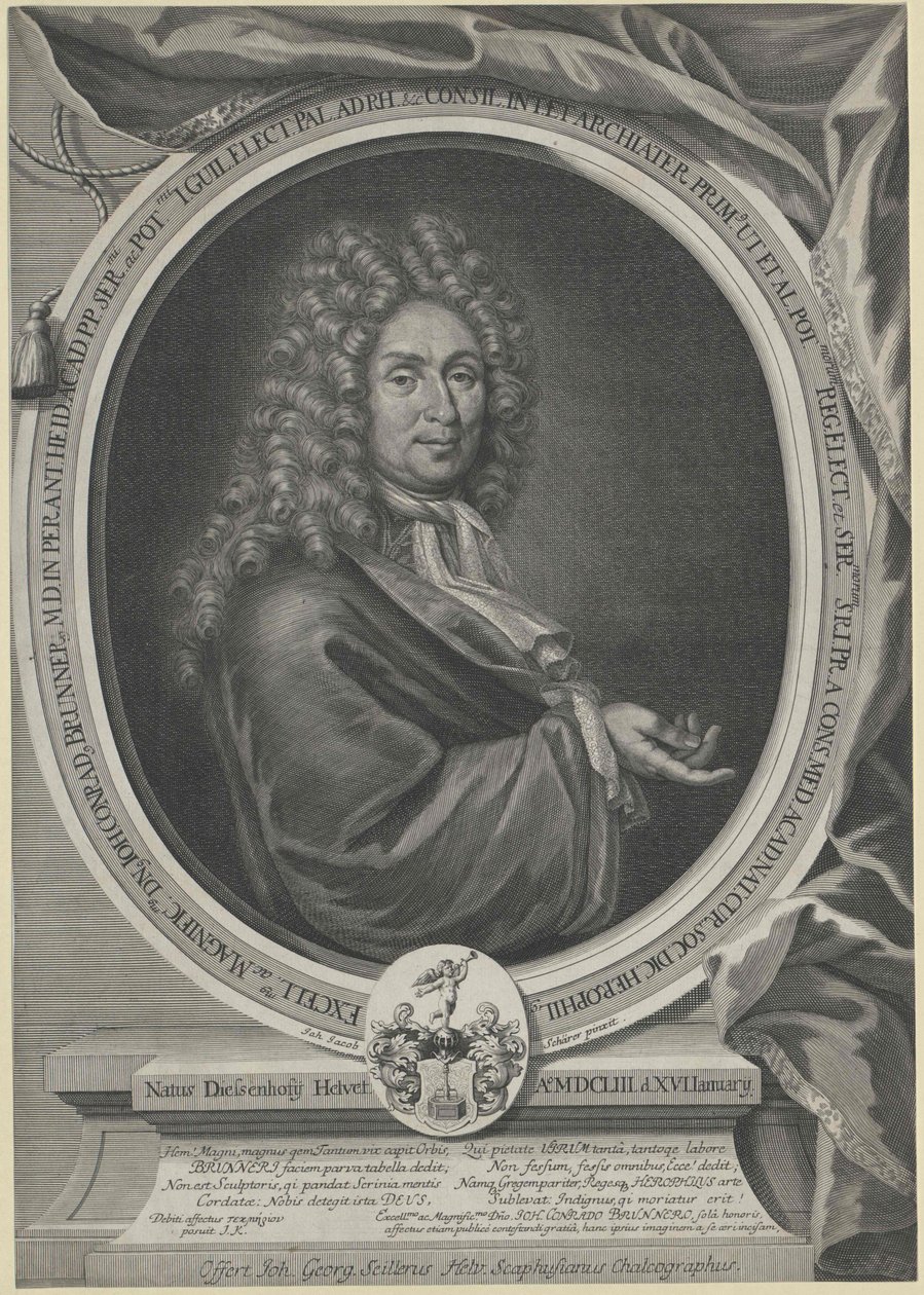 Johann Konrad Brunner by Artist Unknown