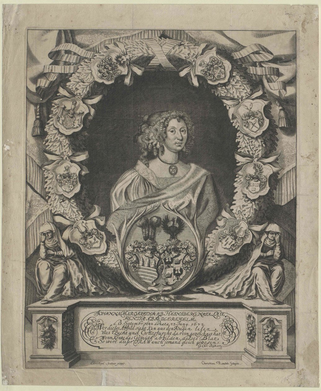 Johanna Margaretha von Lorenz-Adlershelm by Artist Unknown