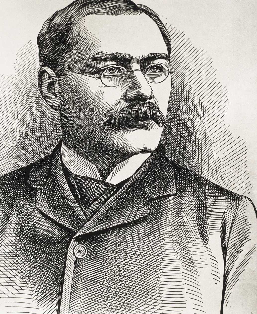 Portrait of Rudyard Kipling by Artist Unknown