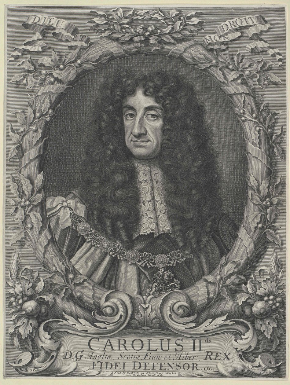 King Charles II of England by Artist Unknown: Fine art print