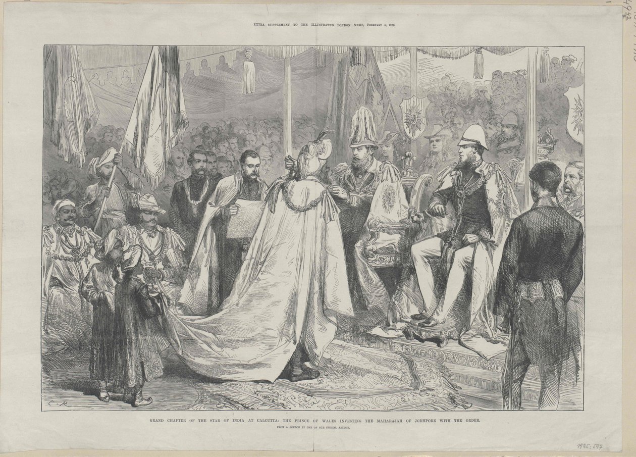 King Edward VII of England by Artist Unknown: Fine art print