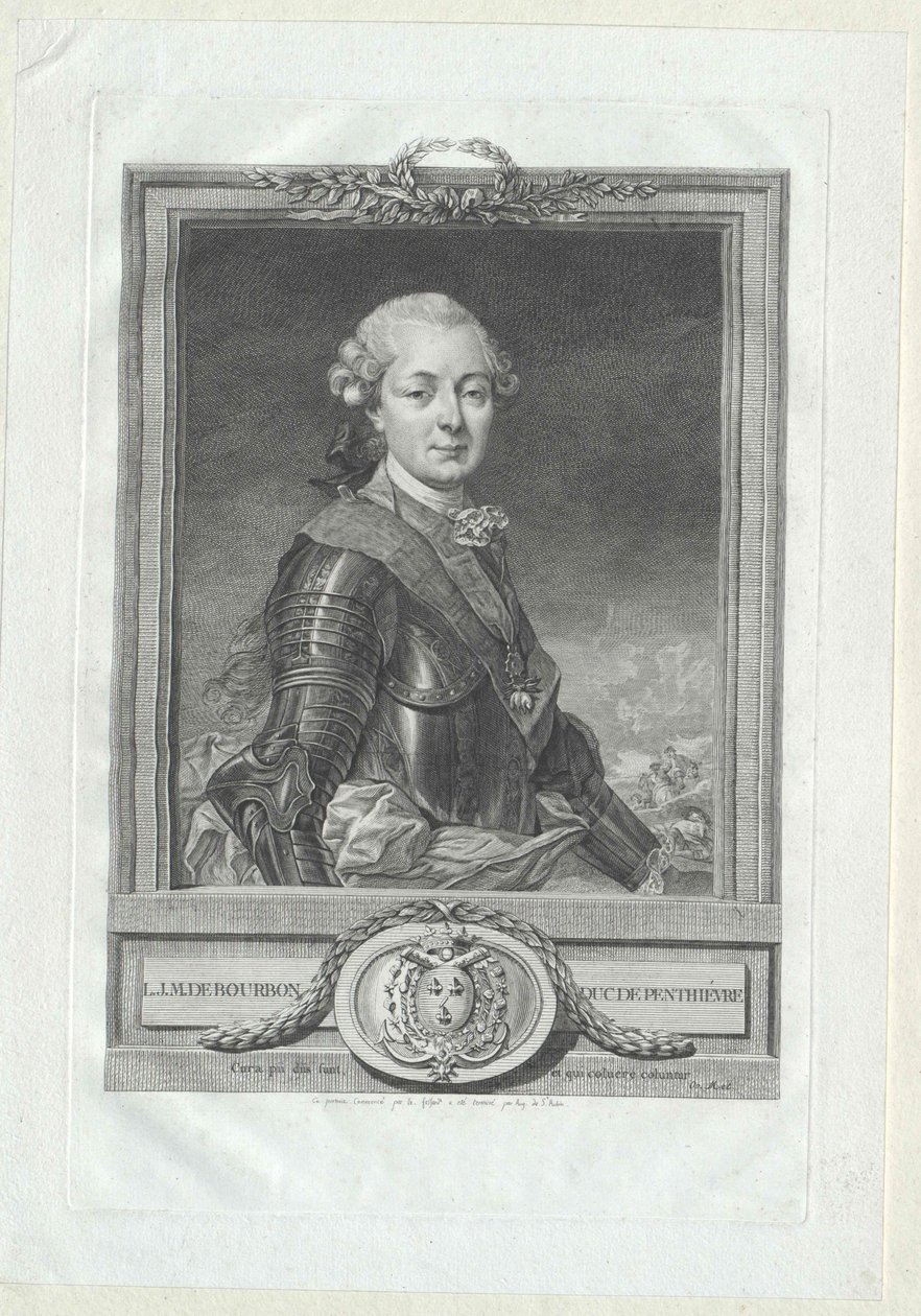 Louis Jean Marie Duc de Penthièvre by Artist Unknown