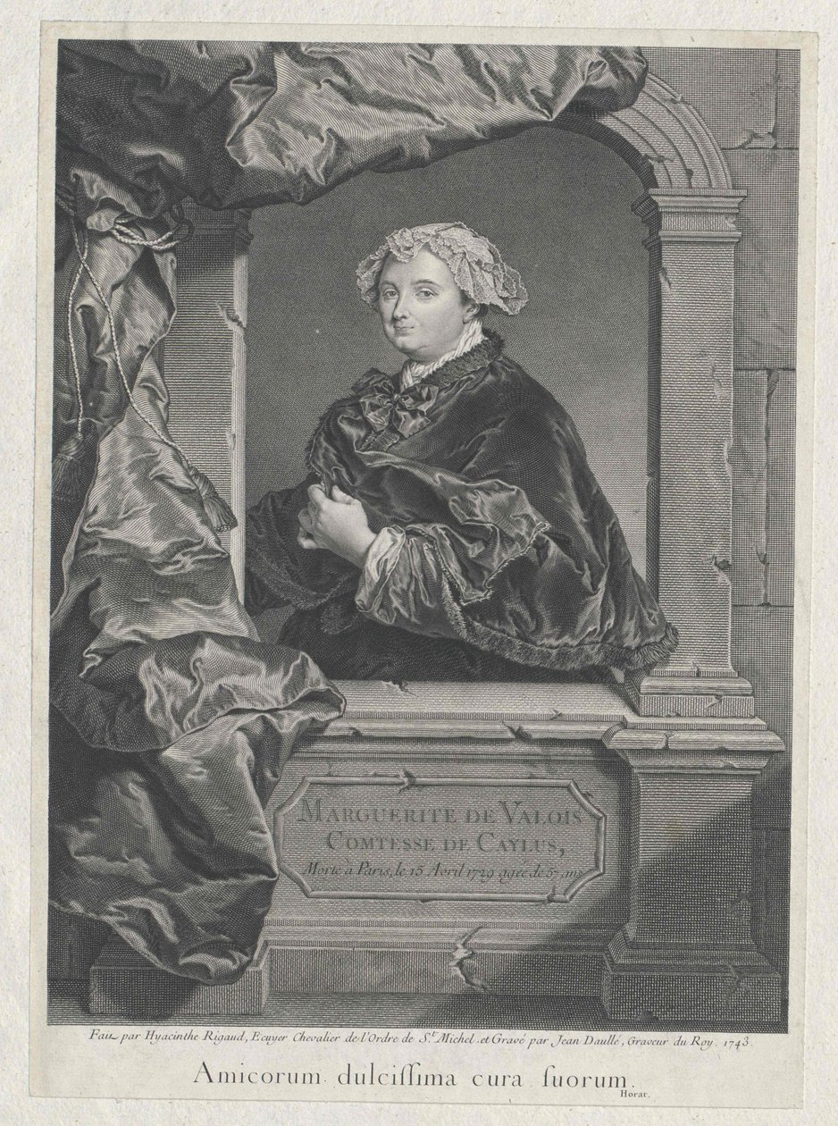 Marthe-Marguerite Le Valois de Villette de Murcay by Artist Unknown