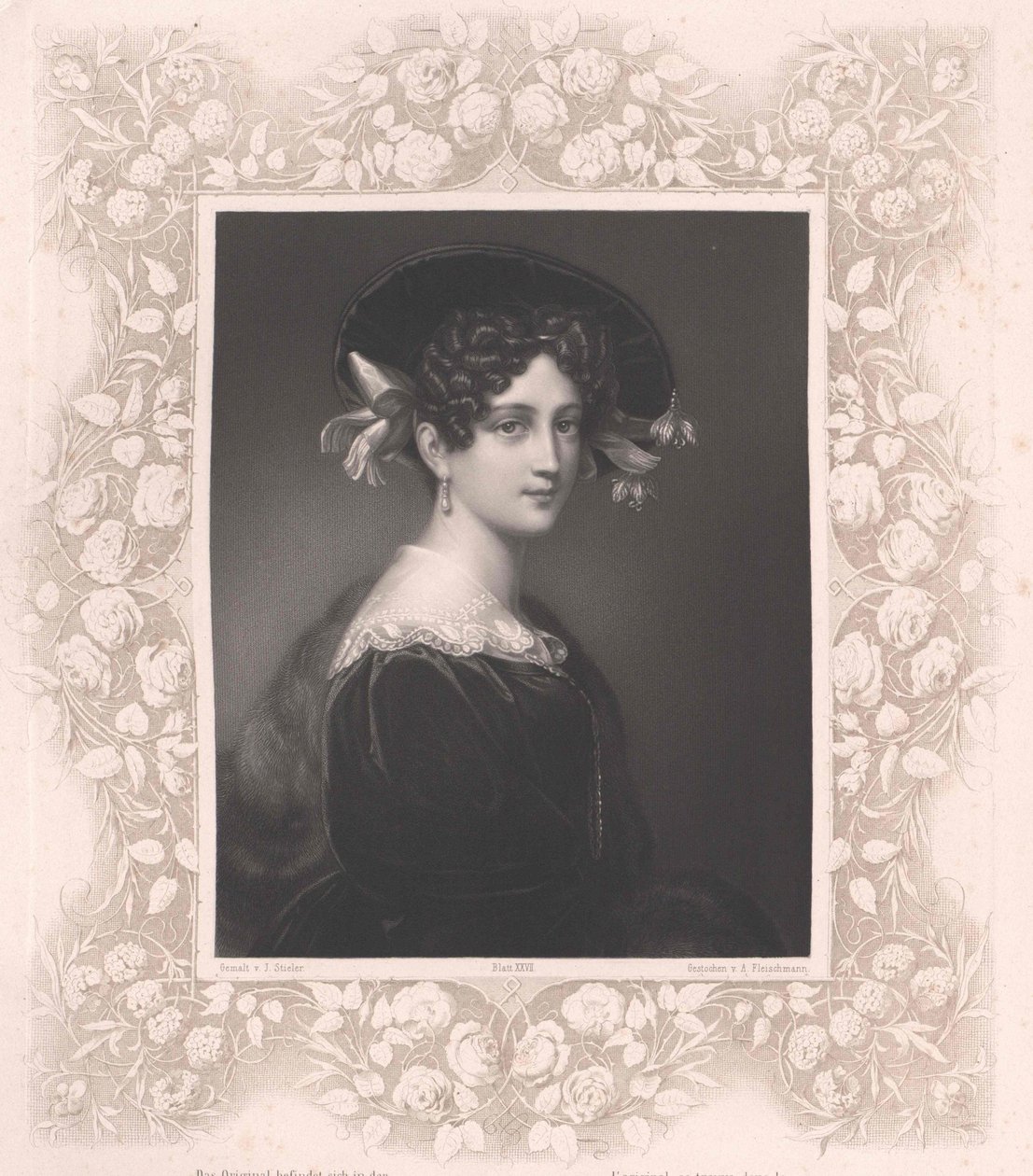 Maximiliane Borzaga by Artist Unknown