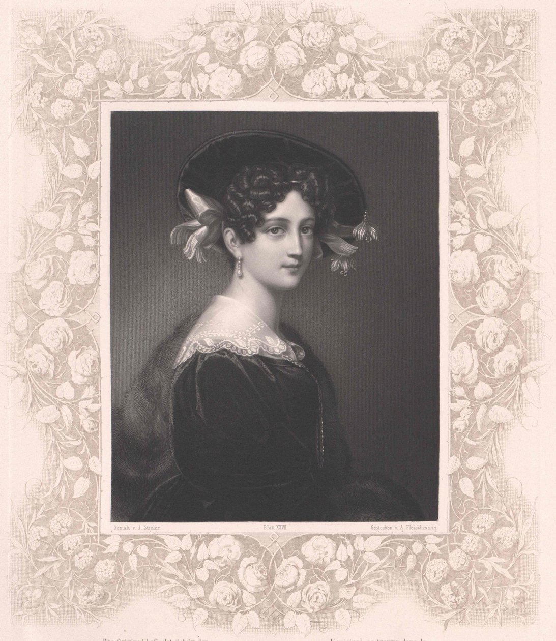 Maximiliane Borzaga by Artist Unknown