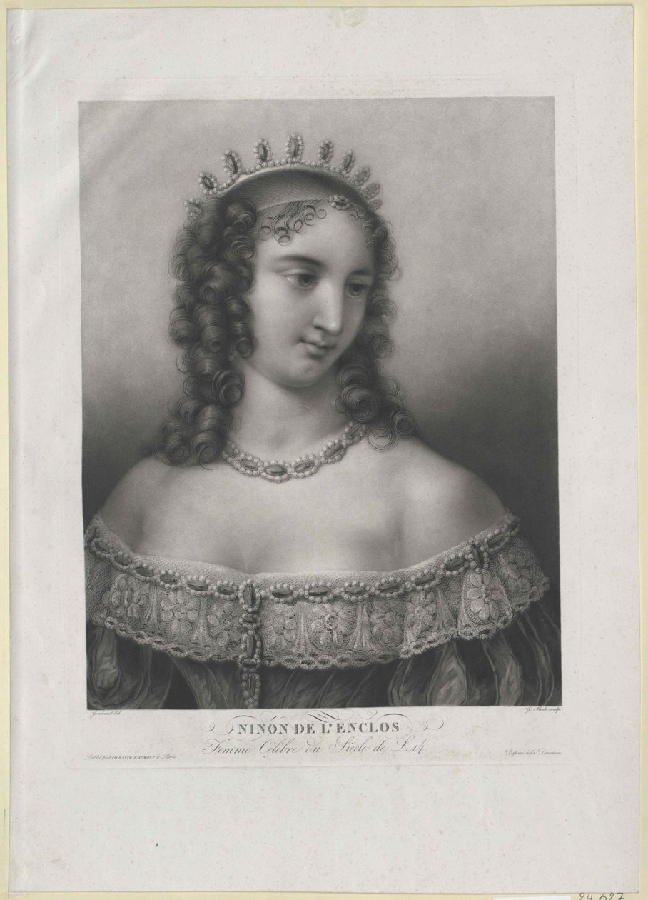 Ninon de Lenclos by Artist Unknown