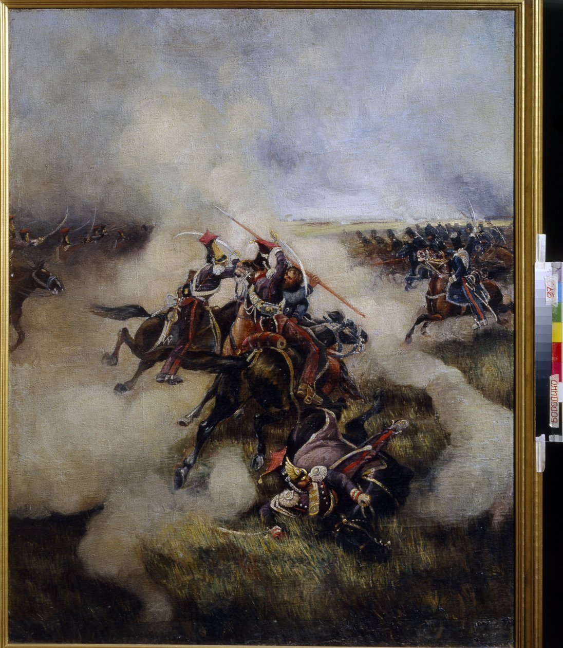 Polish Uhlans Fighting with Cossacks by Artist Unknown