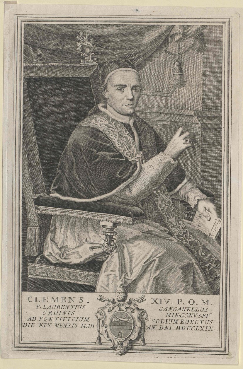 Pope Clement XIV by Artist Unknown