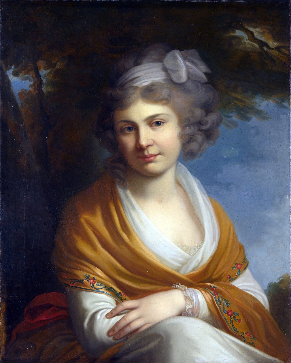 Portrait of Countess Natalia Alexandrovna Suvorova (1775-1844) by Artist Unknown
