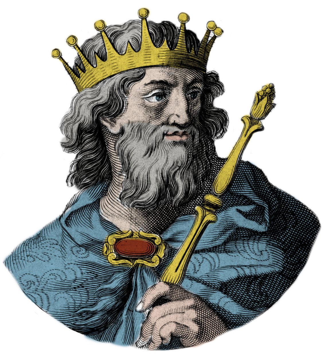 Portrait of Alfonso VII, King of Leon and Castile by Artist Unknown