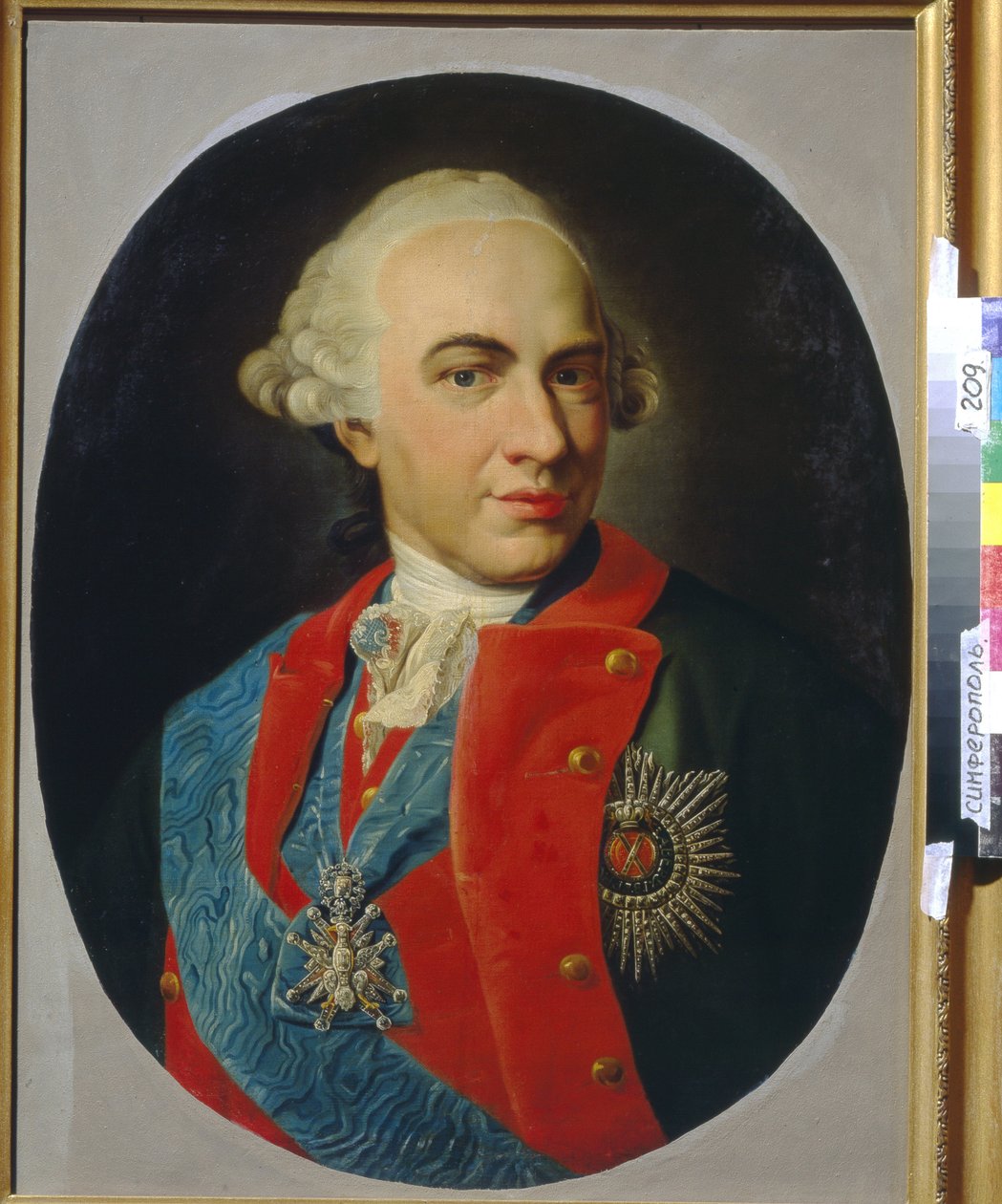Portrait of Count Kirill Razoumovski (1728-1803) by Artist Unknown