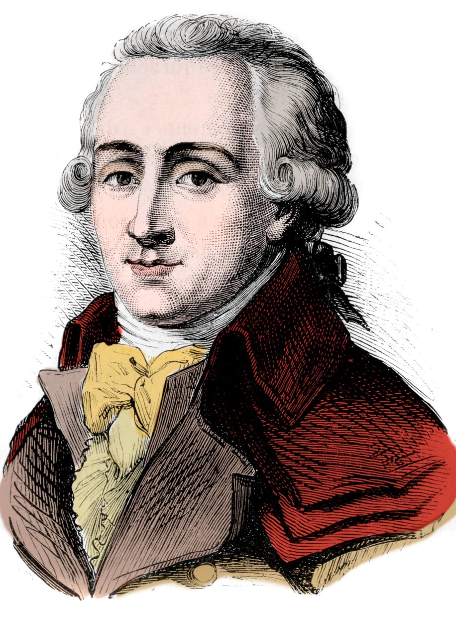 Portrait of Georges Couthon, French politician by Artist Unknown