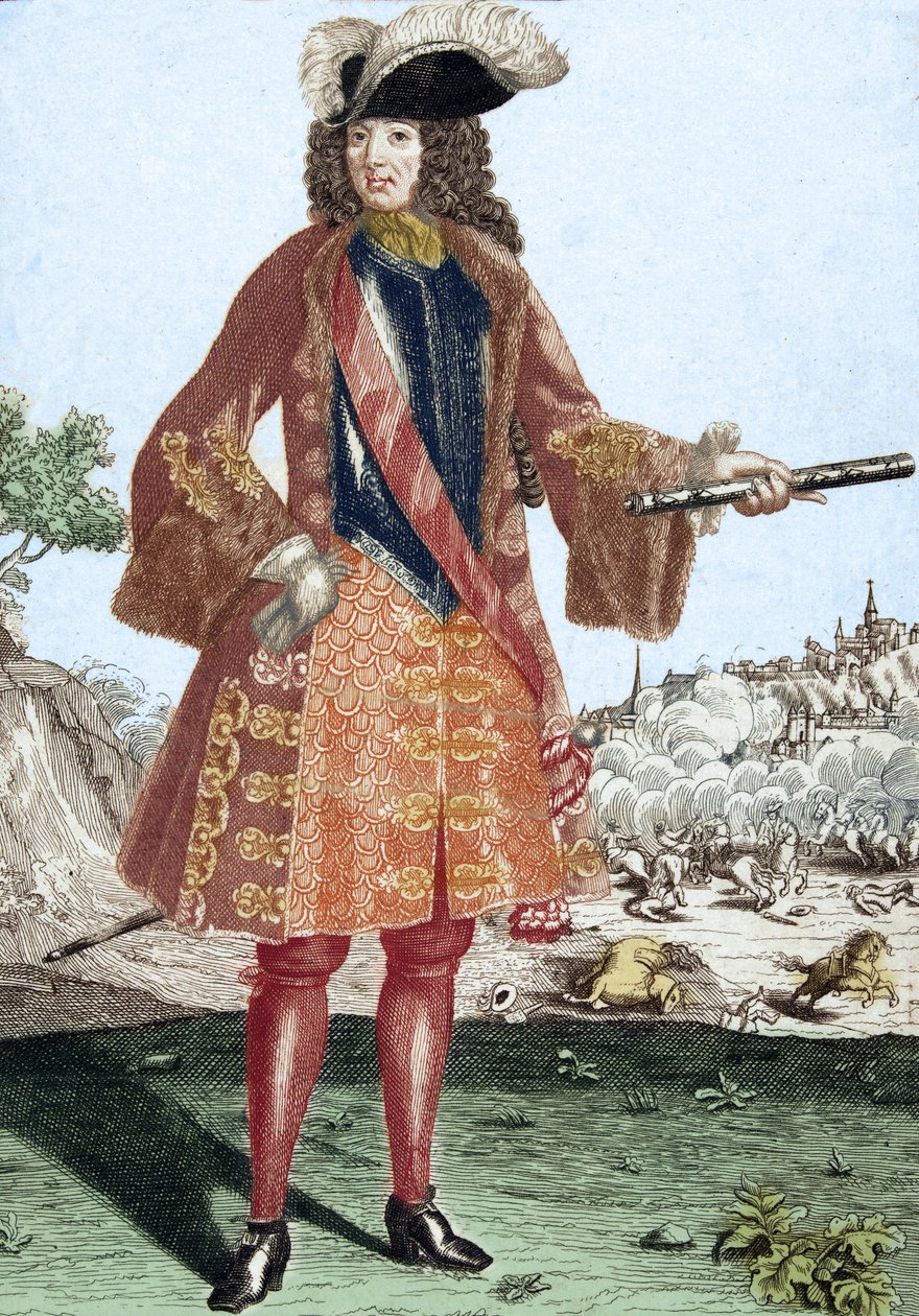 Portrait of Marshal Francois de Neufville, Duke of Villeroy by Artist Unknown
