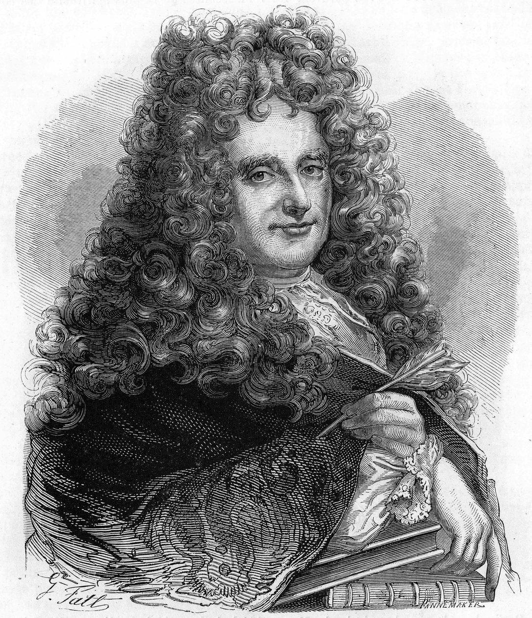 Portrait of Nicolas Boileau-Despréaux by Artist Unknown