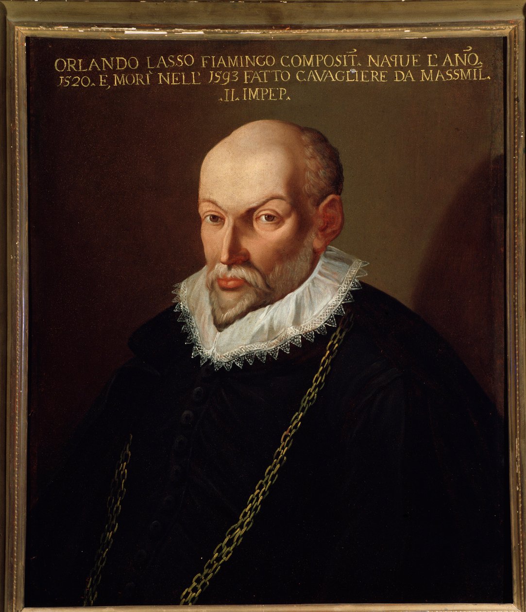 Portrait of Orlando di Lasso by Artist Unknown