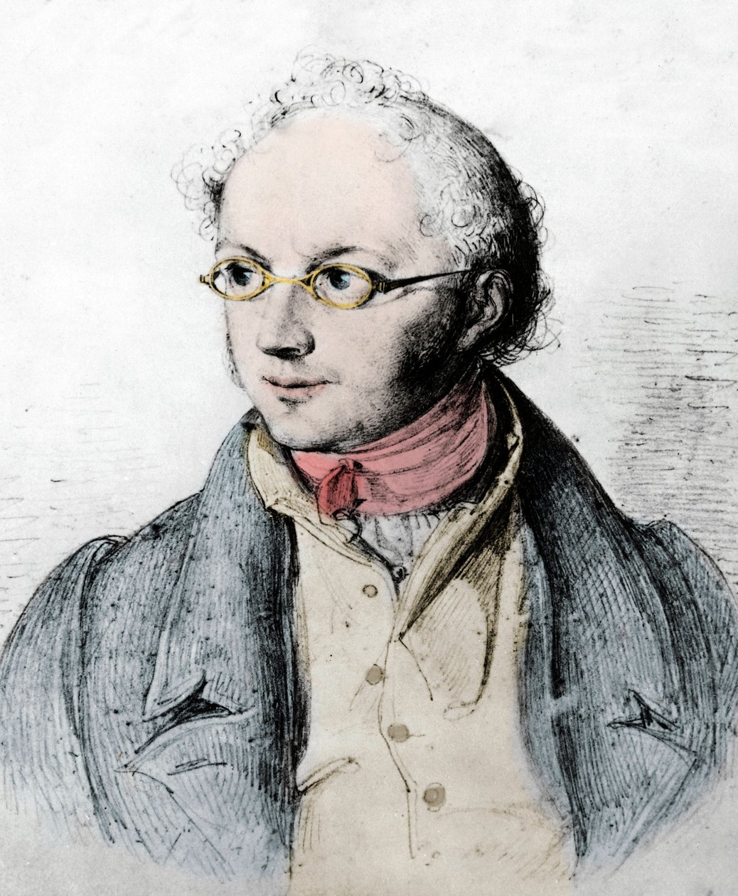 Portrait of the German banker Abraham Mendelssohn Bartholdy by Artist Unknown
