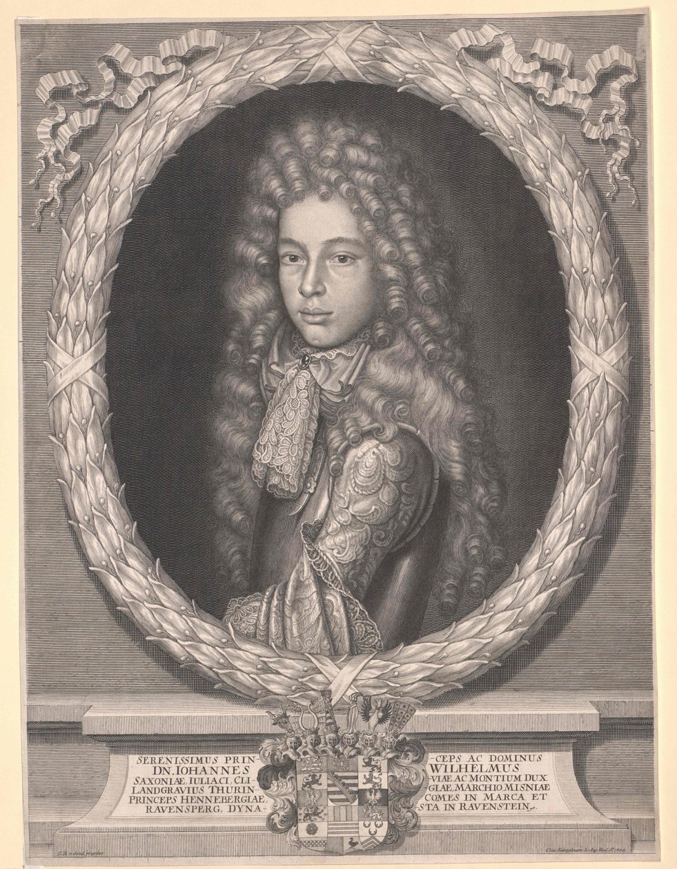 Prince Johann Wilhelm of Saxe-Gotha by Artist Unknown