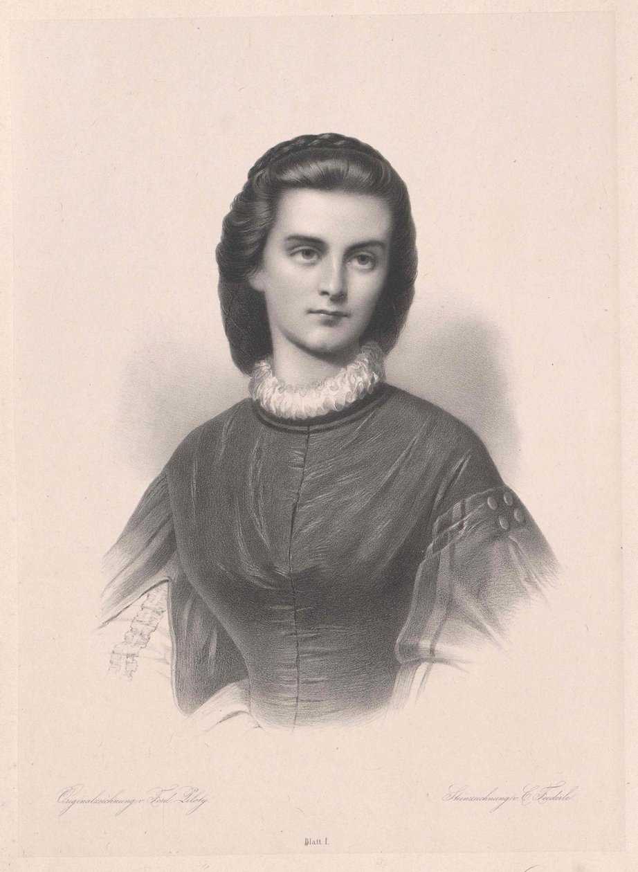 Princess in Bayern-Gelnhausen Marie by Artist Unknown
