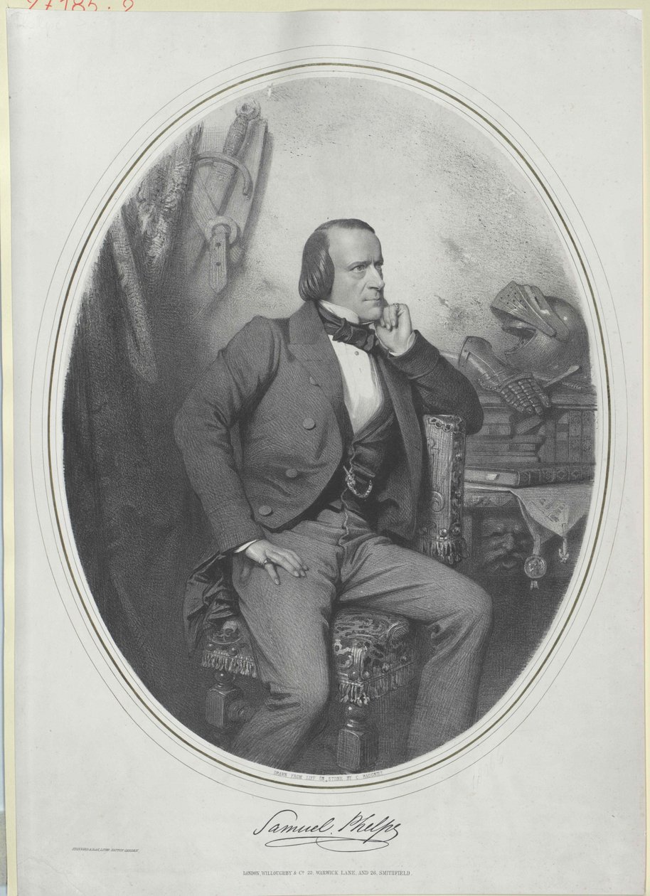 Samuel Phelps by Artist Unknown