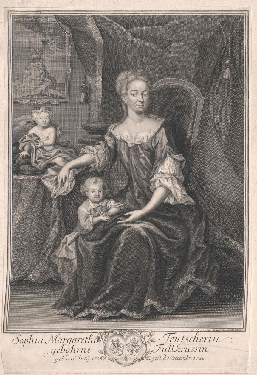 Sophia Margaretha Fullkruss by Artist Unknown