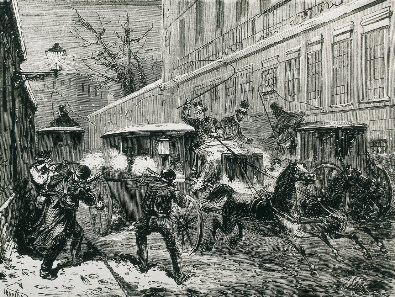 Assassination of General Prim (Madrid, 27th December 1870) by Artist Unknown