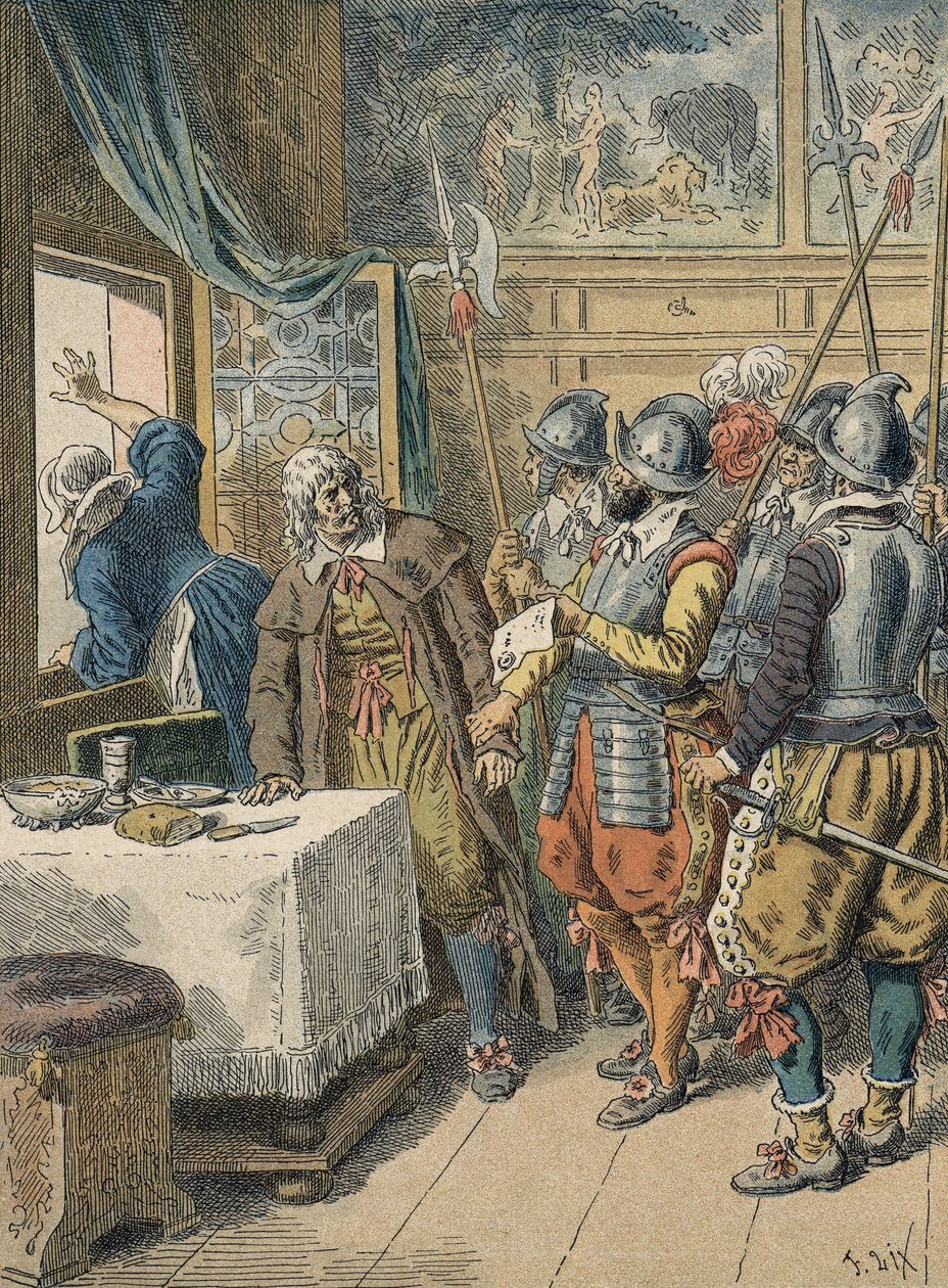 Arrest of Pierre Broussel in 1648 by Artist Unknown