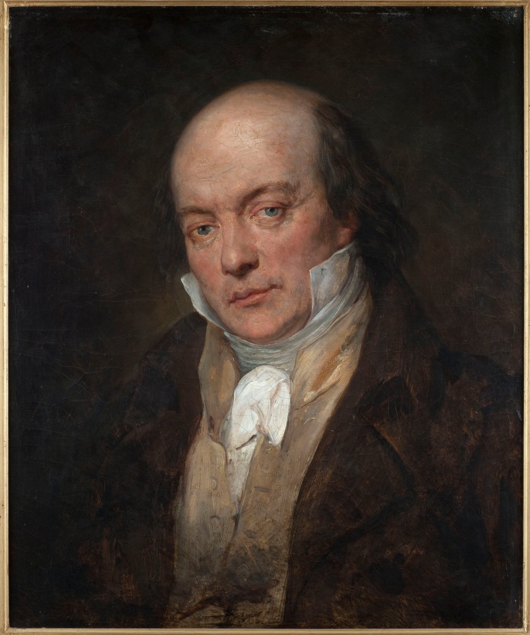 Portrait of Pierre-Jean de Béranger by Ary Scheffer