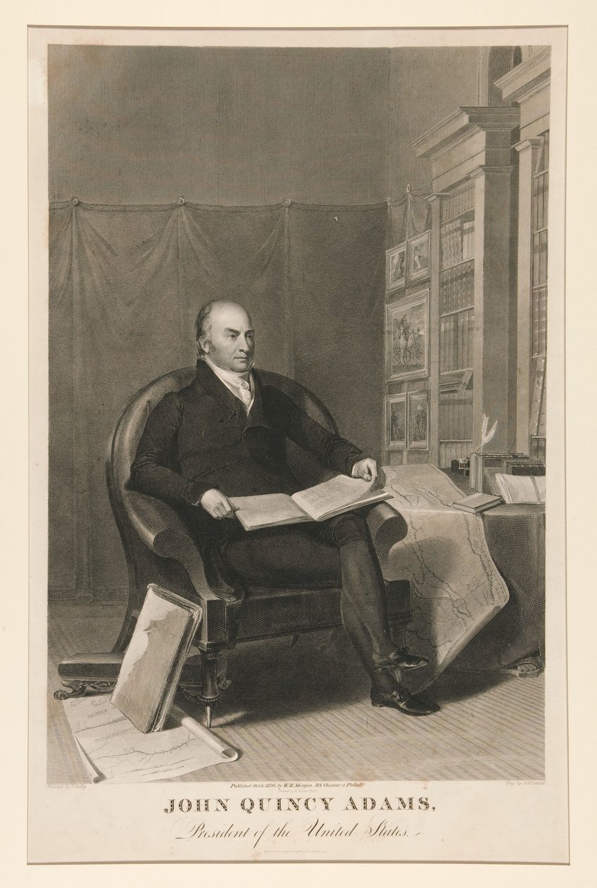 John Quincy Adams, President of the United States by Asher Brown Durand