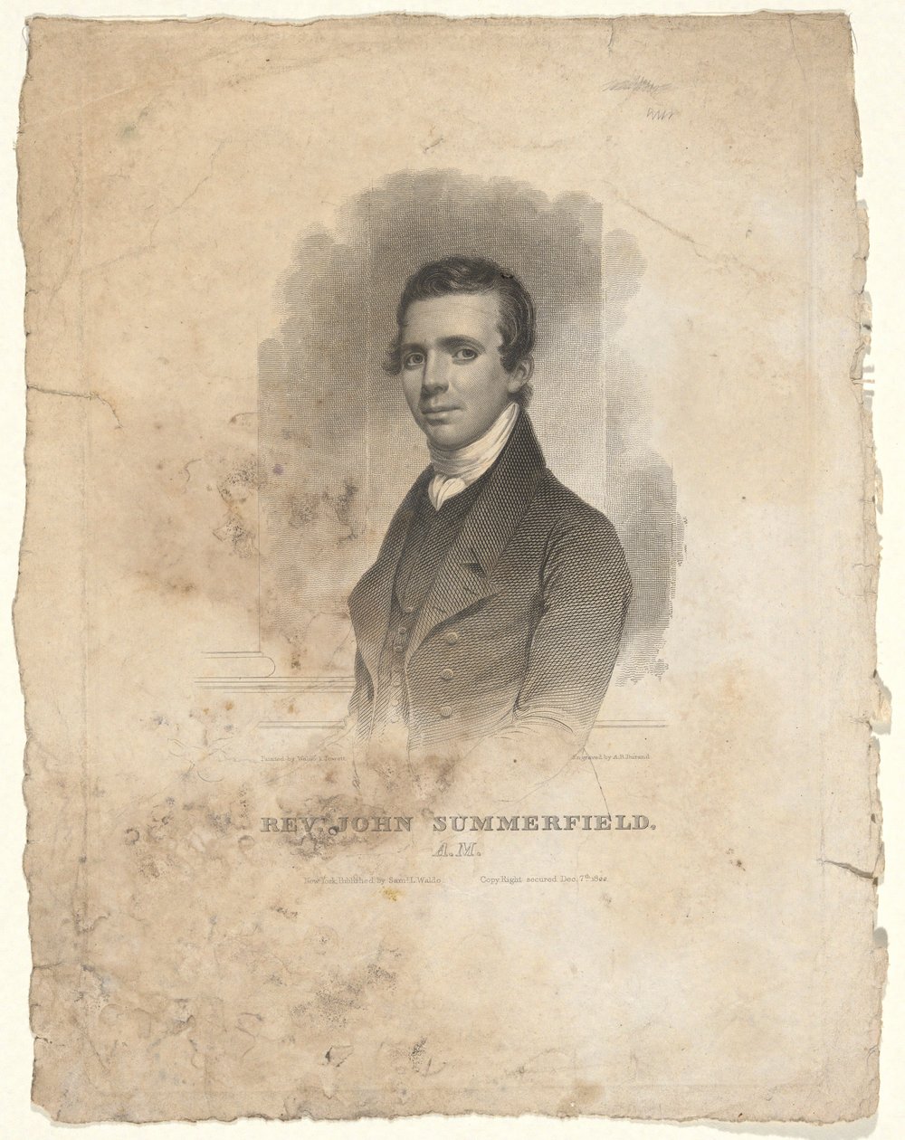 Rev. John Summerfield, A.M. by Asher Brown Durand