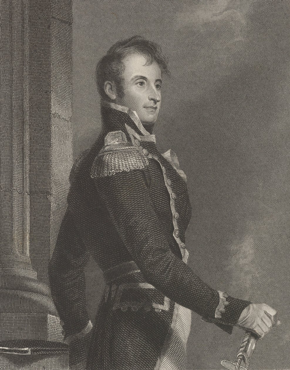 Stephen Decatur, 1835 by Asher Brown Durand: Fine art print
