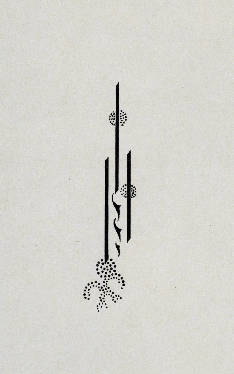 Signature, from the reverse cover of Salome by Oscar Wilde by Aubrey Beardsley