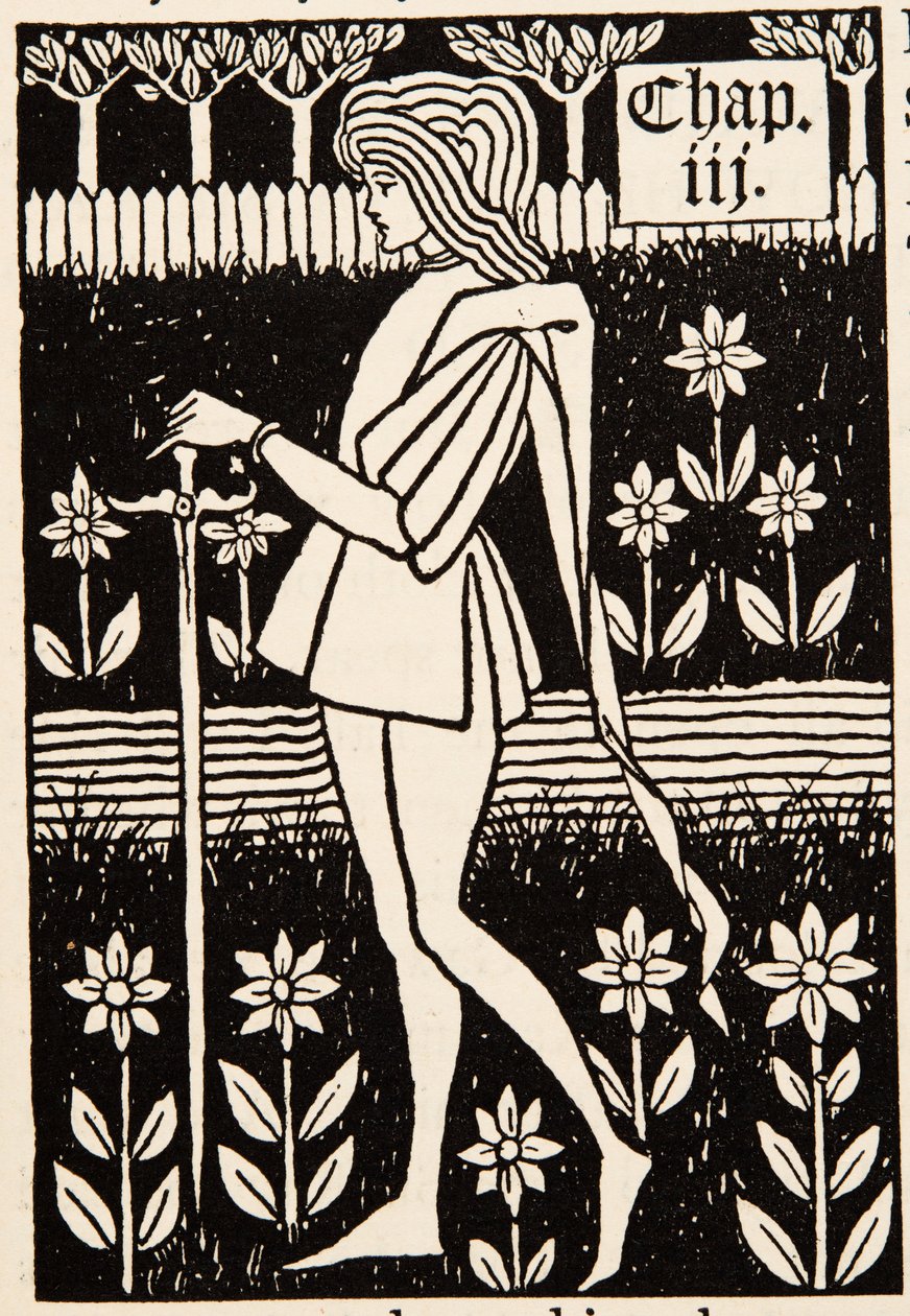 A Page. Chapter Heading by Aubrey Beardsley
