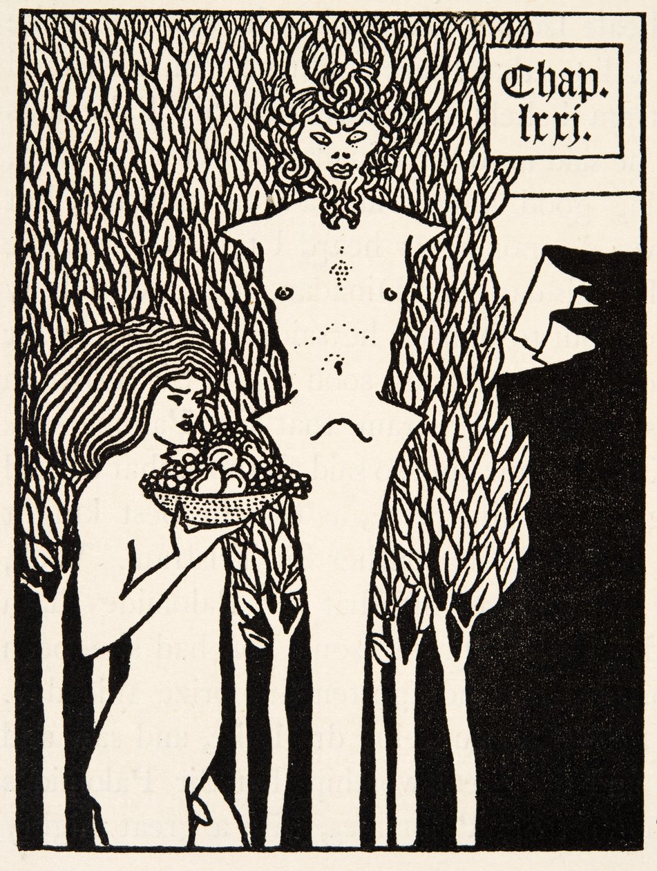 Chapter Heading by Aubrey Beardsley