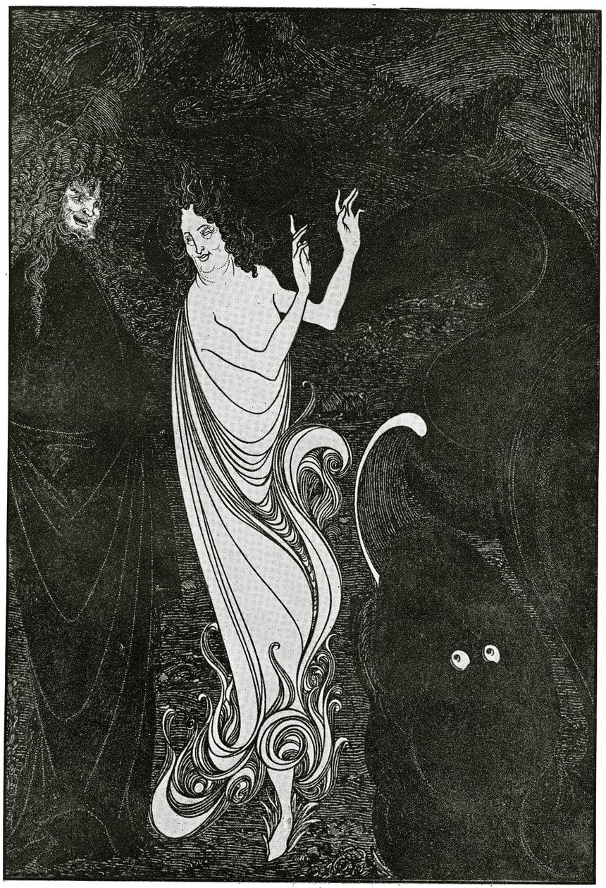 Fourth Tableau of Das Rheingold, illustration from 