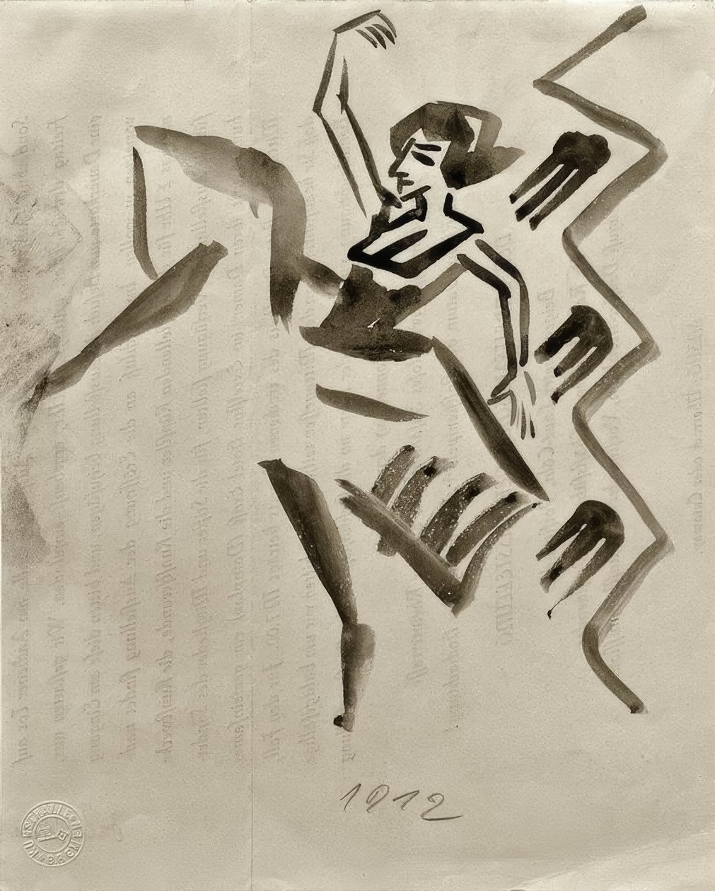 Ballerina by August Macke