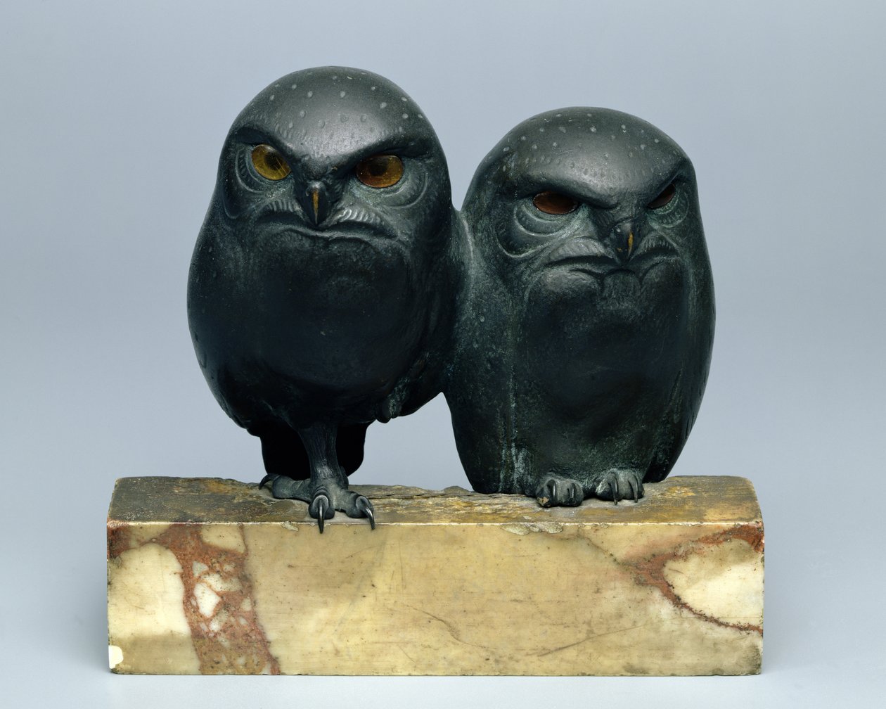 Two Owls, 1903-04 by August Gaul