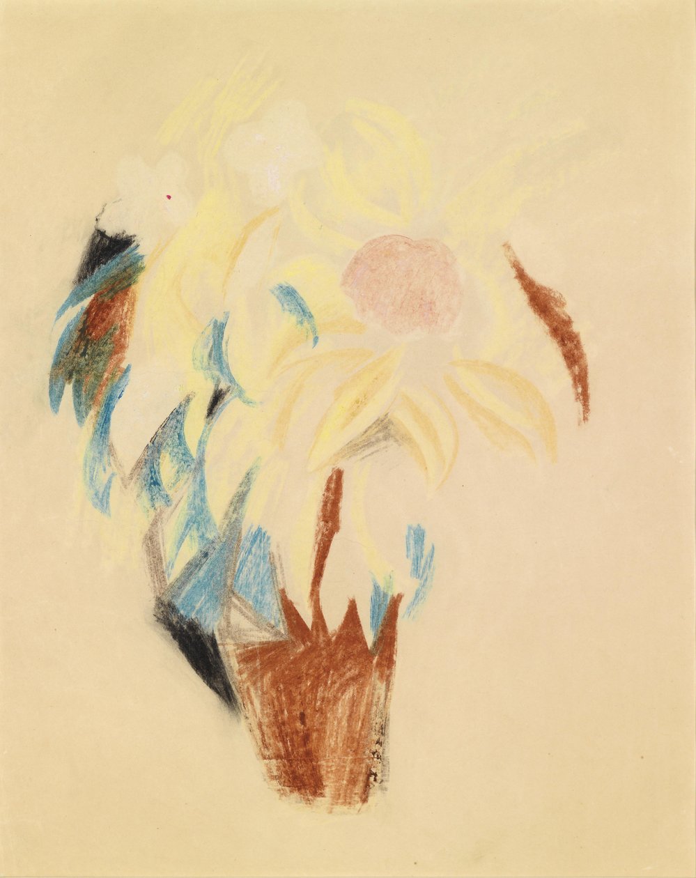 August Macke Flowerpot (large) 1913 by August Macke