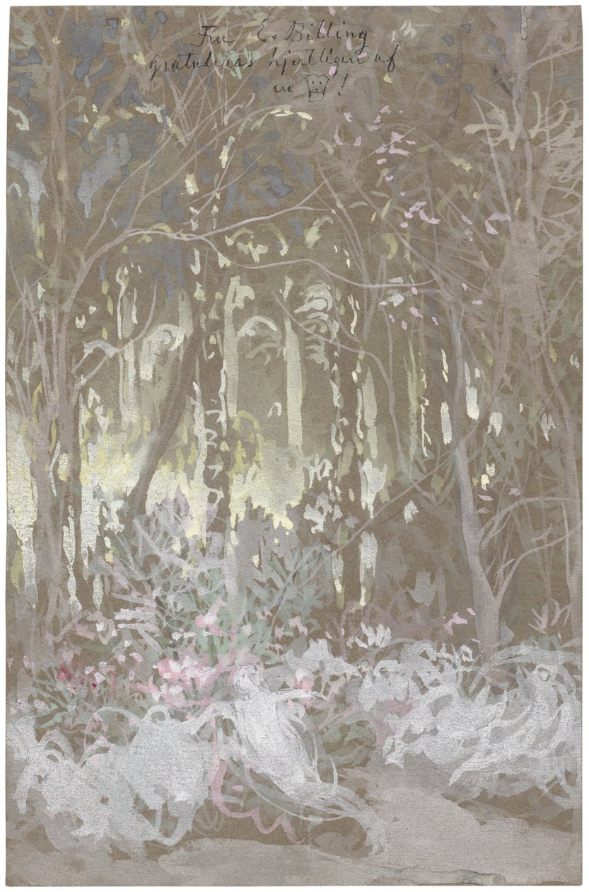 The Winter Home of the Fairies by August Malmström