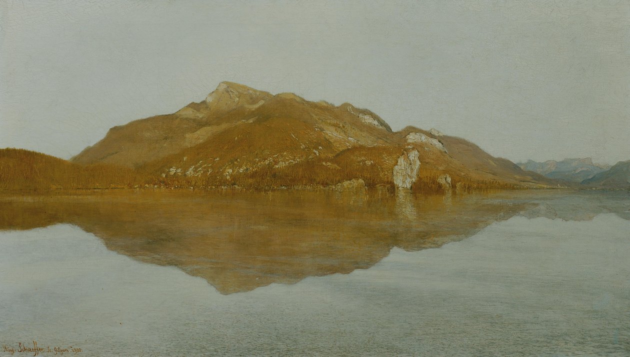 Saint Gilgen by August Schaeffer von Wienwald