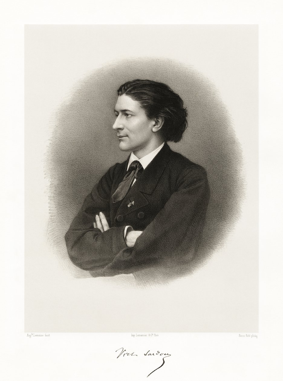 Victorien Sardou by Auguste Charles Lemoine