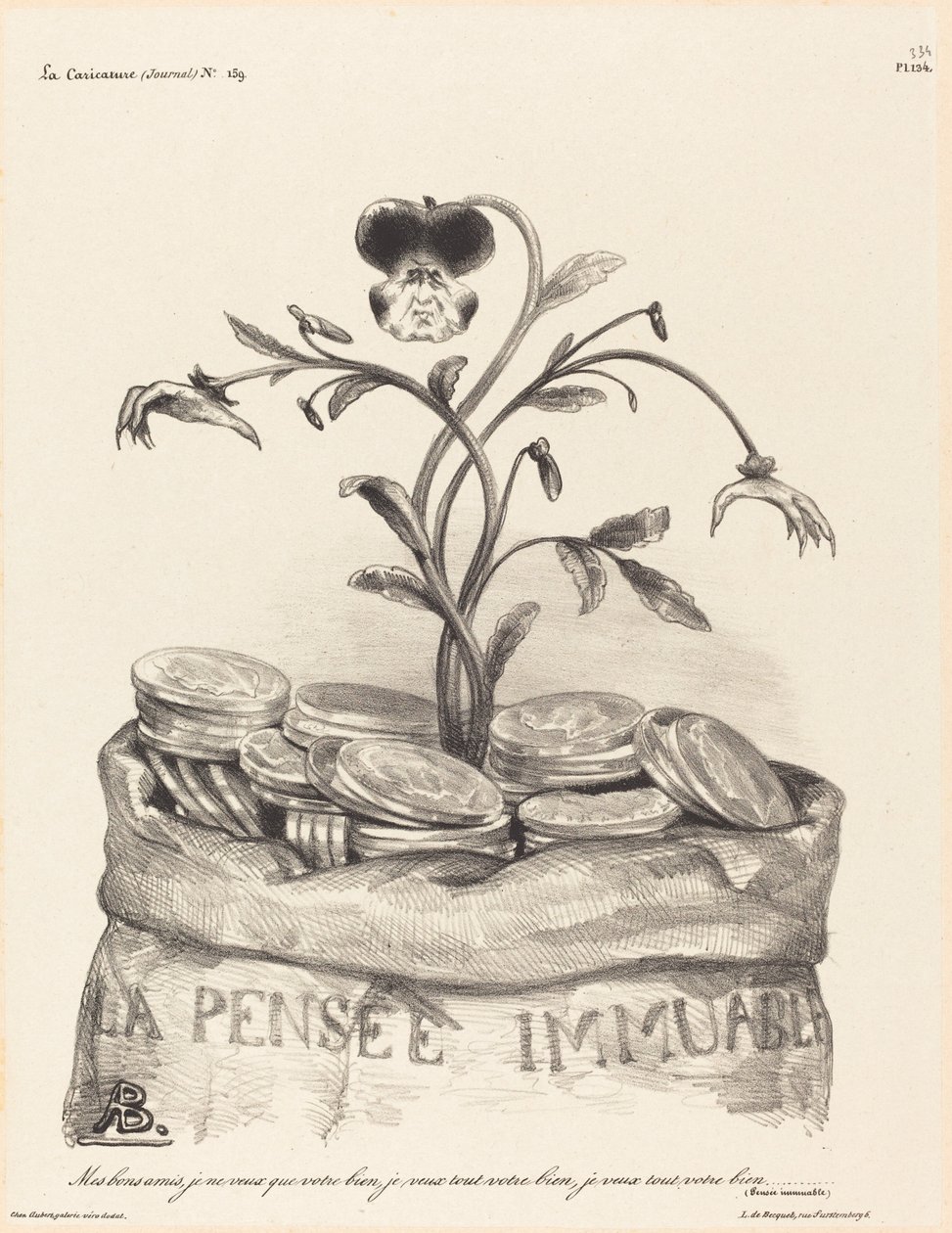 The Immutable Thought by Auguste Bouquet