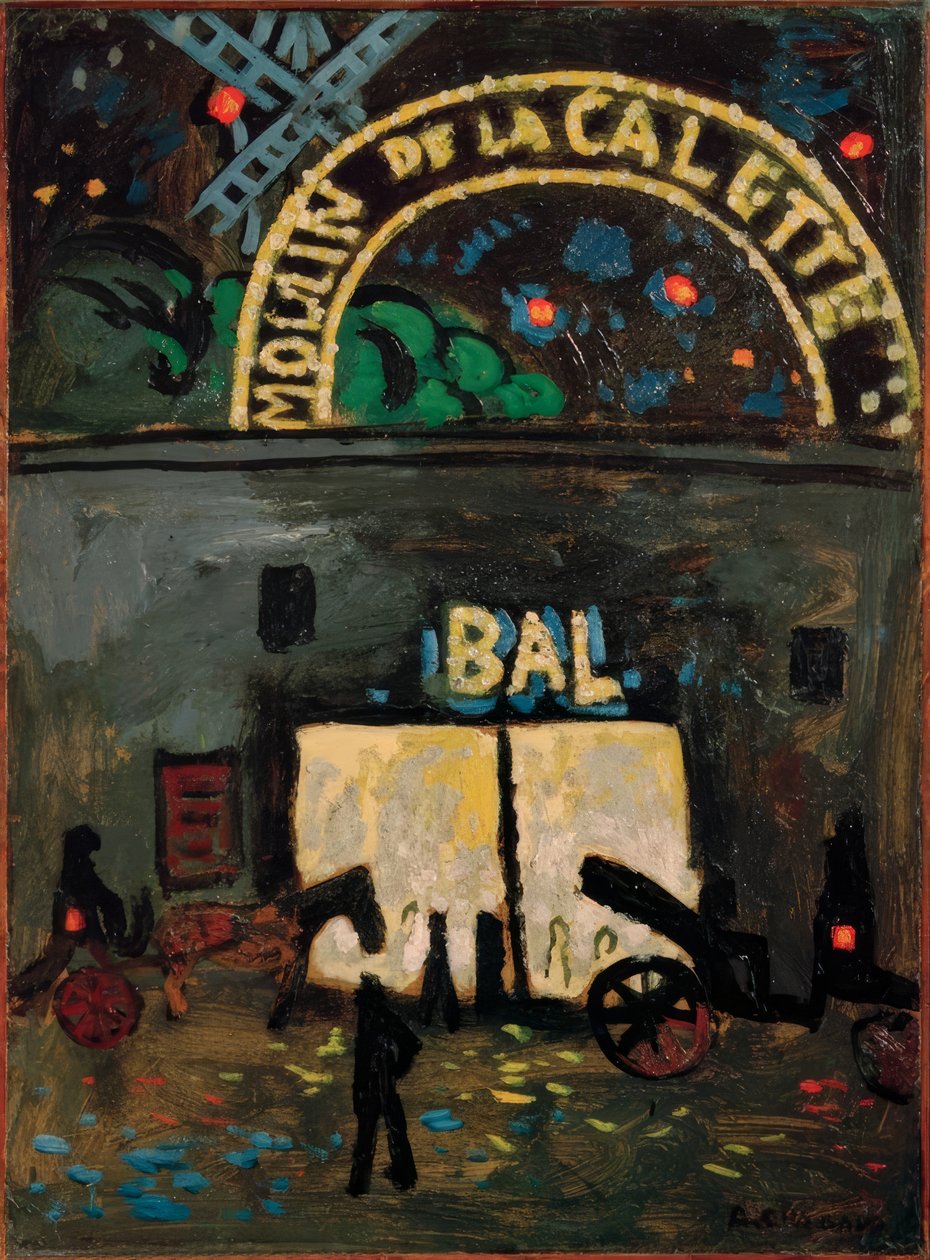The Moulin de la Galette by Auguste Chabaud