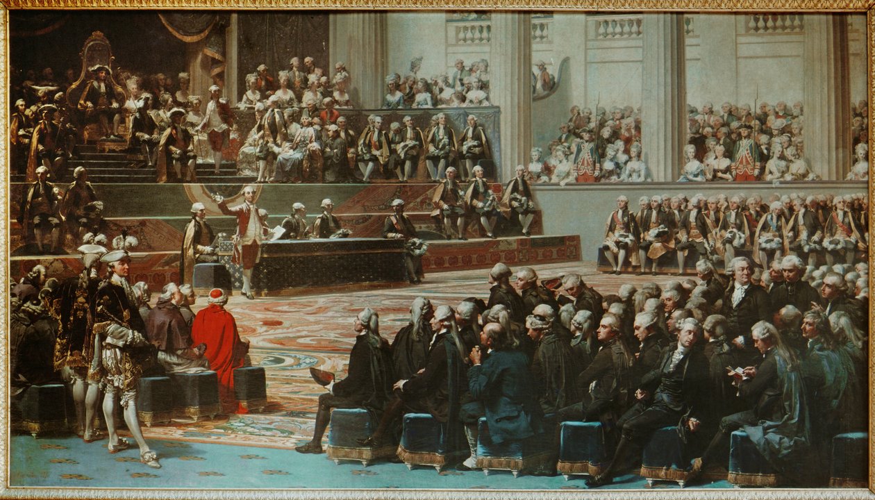 The Opening of the Estates General at Versailles by Auguste Couder