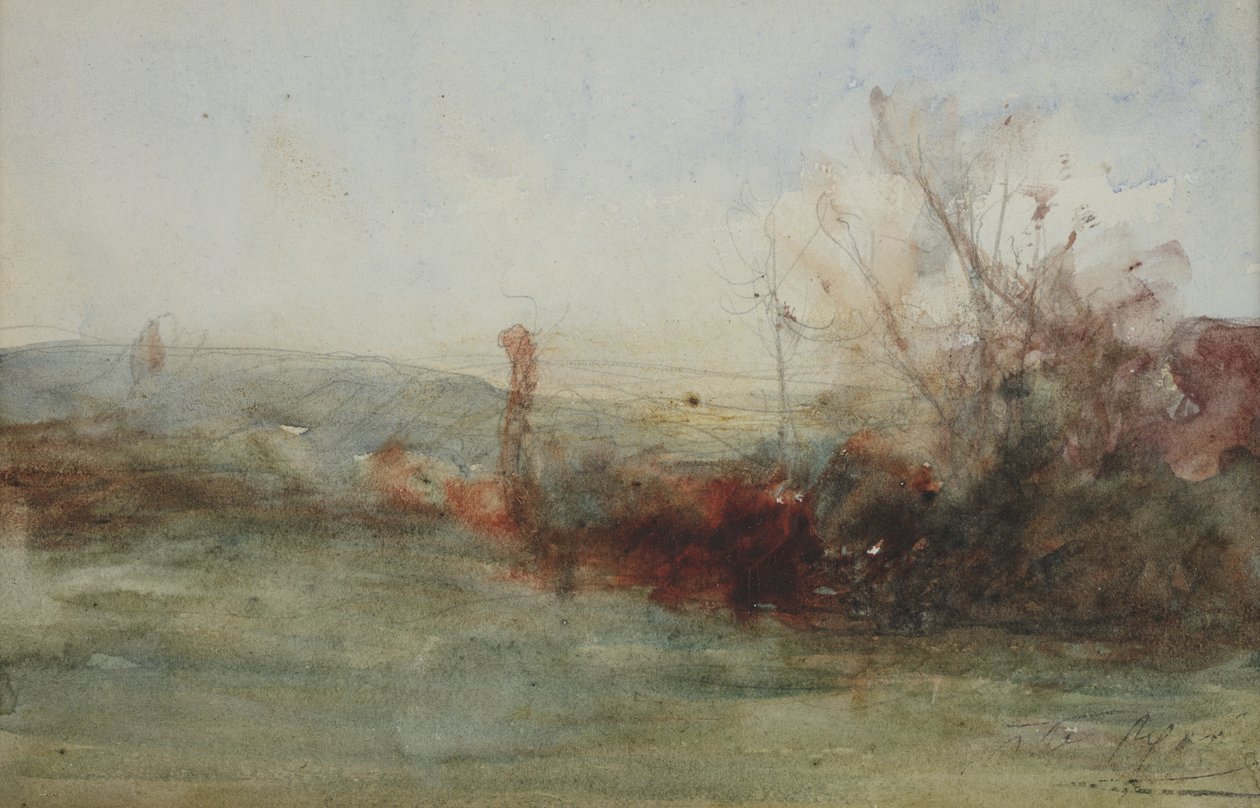 Landscape by Auguste Francois Ravier: Buy fine art print