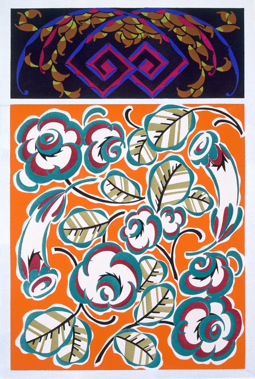 Interior design pattern, plate 4 from 