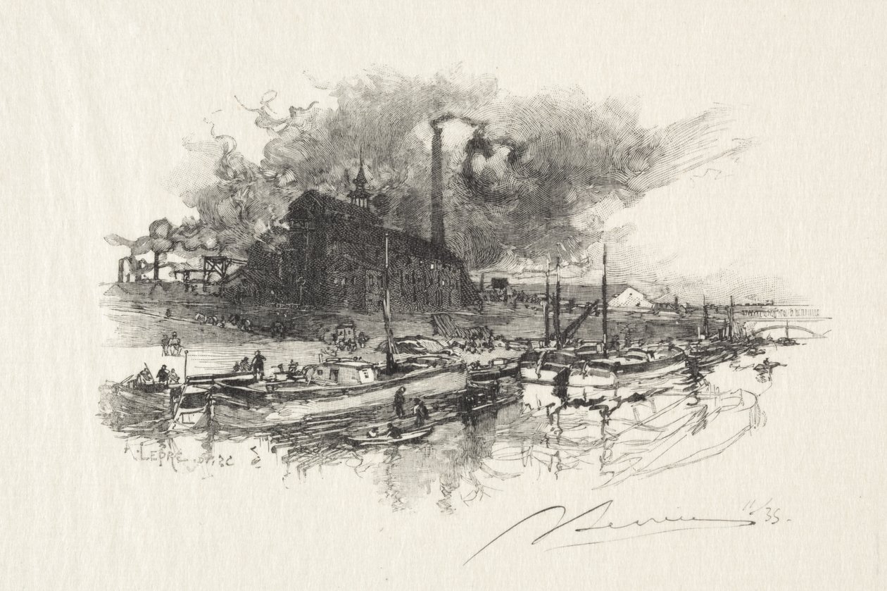 Javel by Auguste Louis Lepère