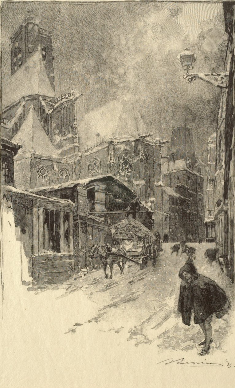 Rue des Barres by Auguste Louis Lepère