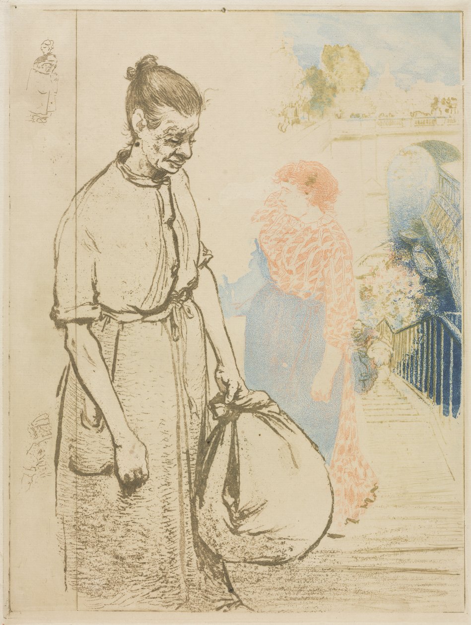 Washerwomen by Auguste Louis Lepère
