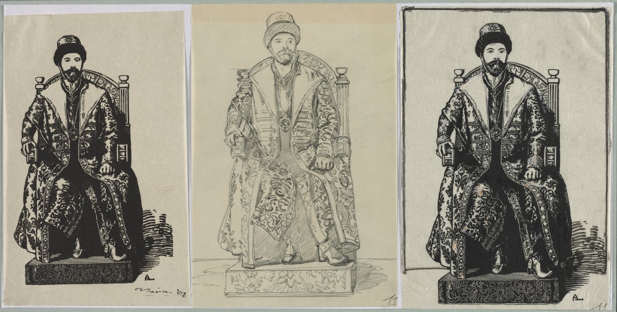 The Tsar by Auguste Louis Lepère